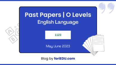 English Language (1123) Past Papers - May/June 2023