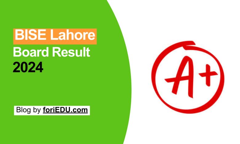 BISE Lahore Board Result