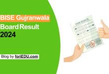 BISE Gujranwala Board Result 2024