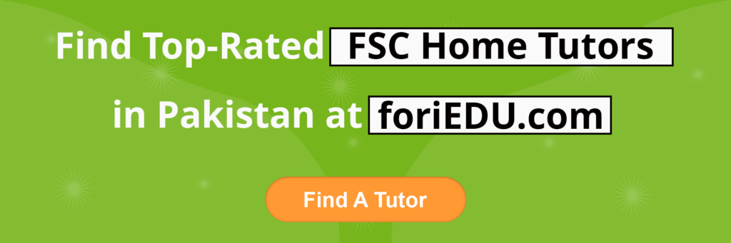 FSC Home Tutors in Pakistan