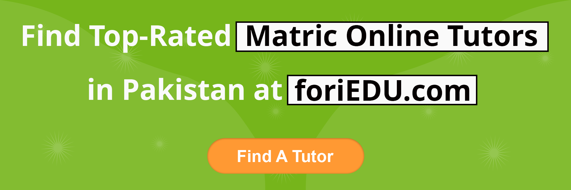 Matric Online Tutors in Pakistan 2