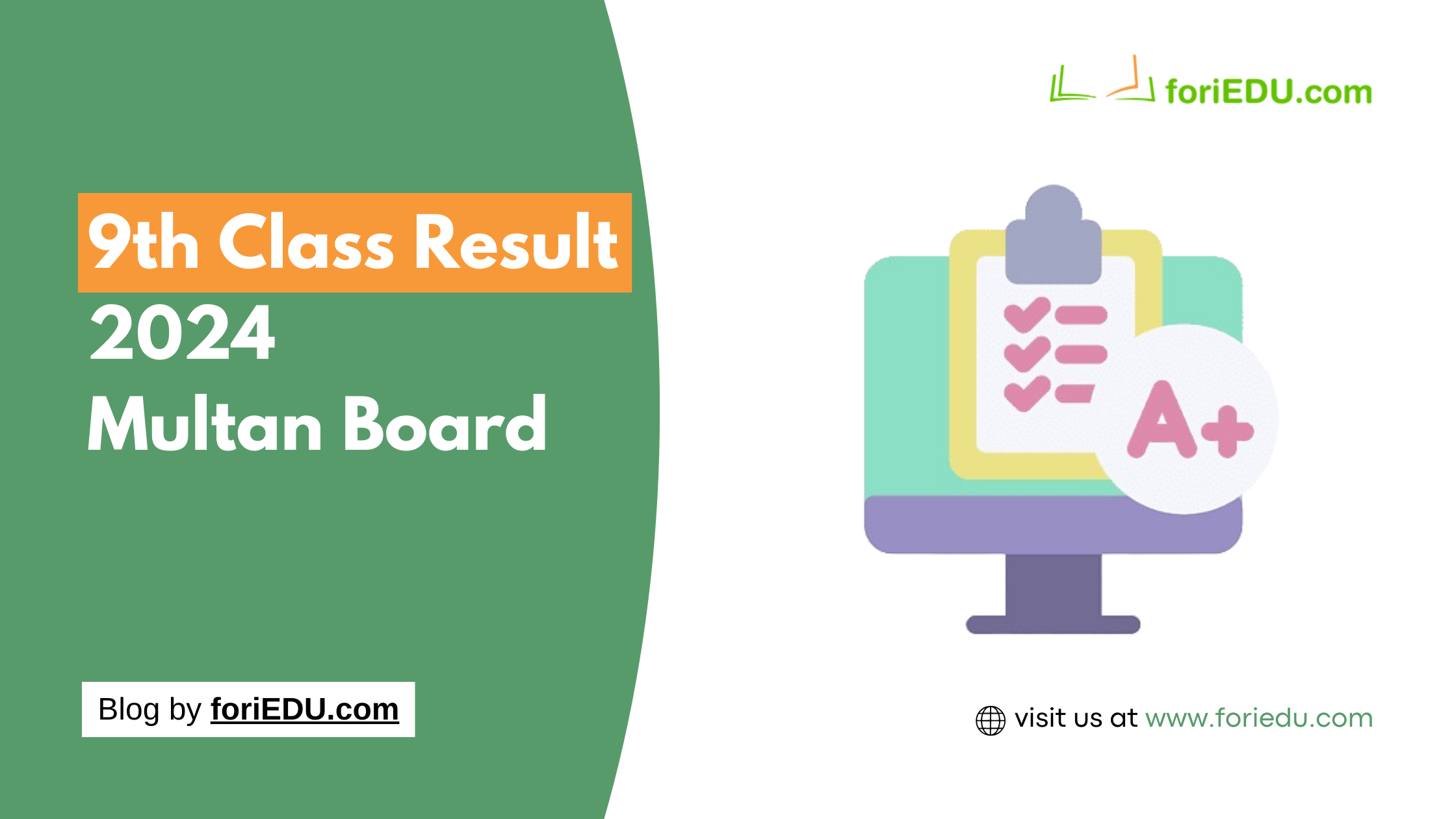 9th class result 2024 Multan board