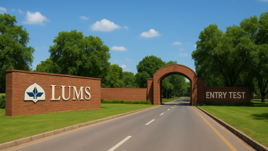 Lums entry test guidelines