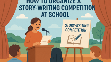 Story writing competition in school